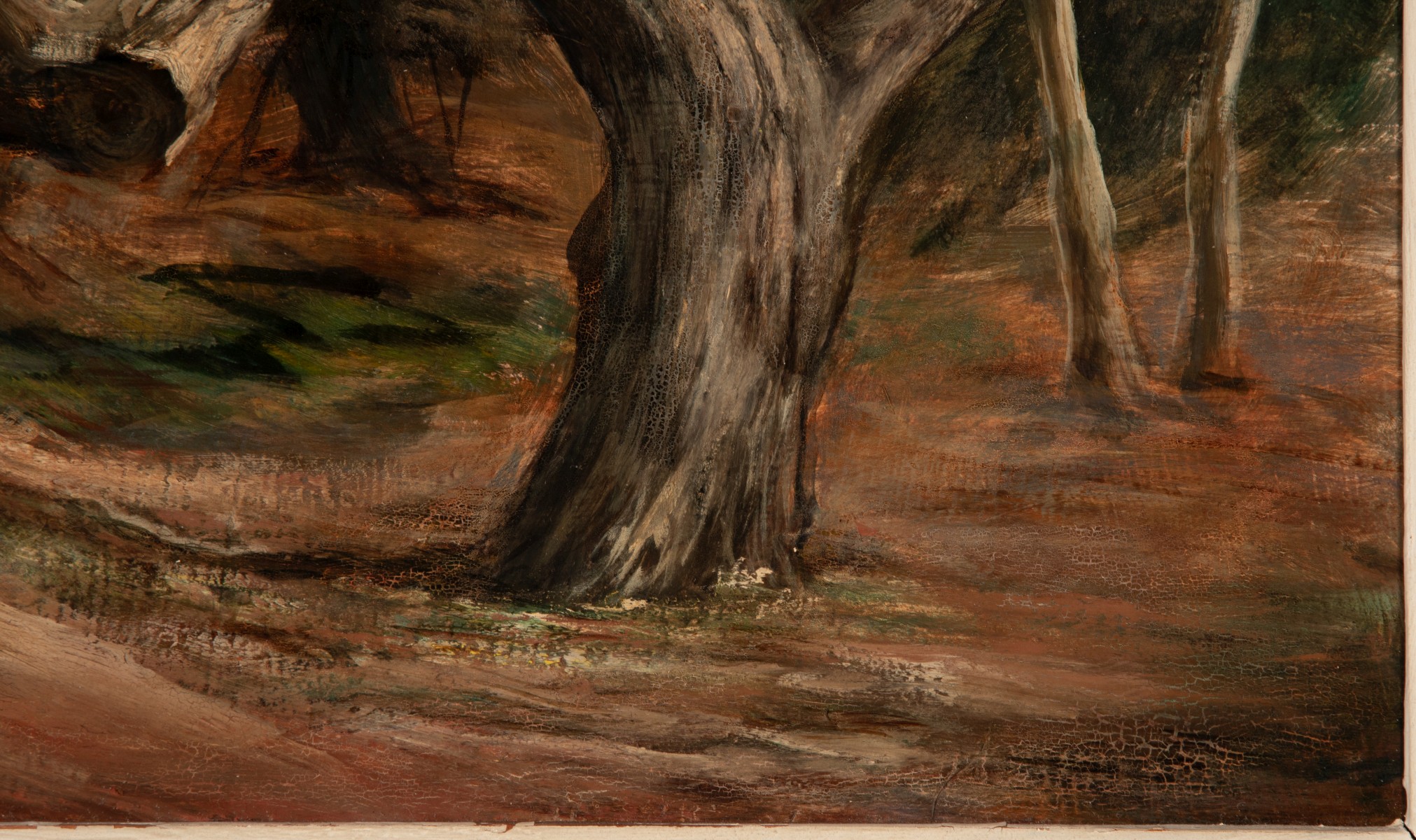 FRED SHANE (1906-1992) 1944 REGIONALIST OIL ON PANEL
