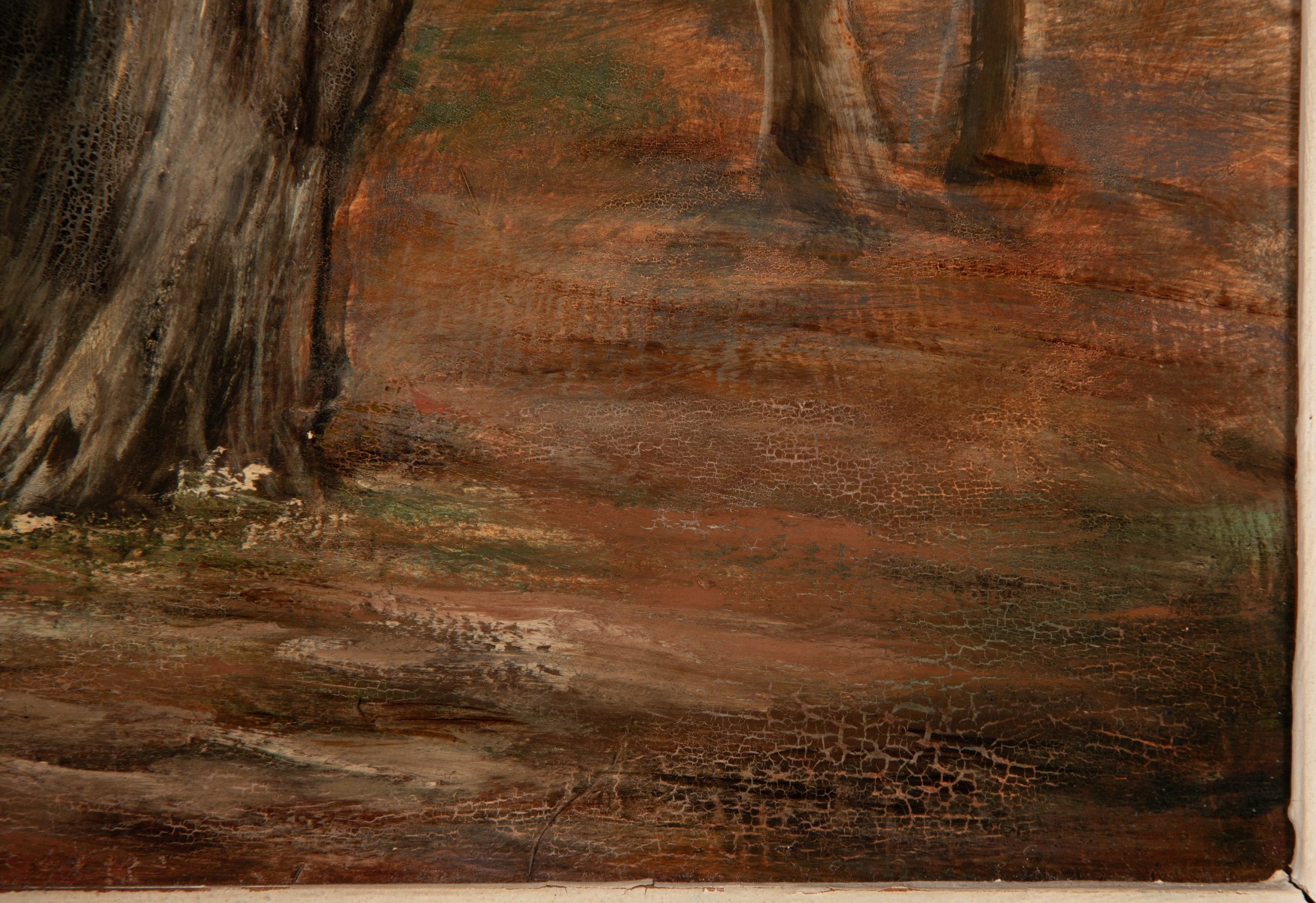 FRED SHANE (1906-1992) 1944 REGIONALIST OIL ON PANEL