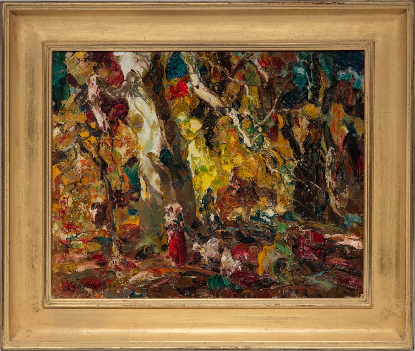 JOHN COSTIGAN (1888-1972) OIL ON CANVAS BOARD