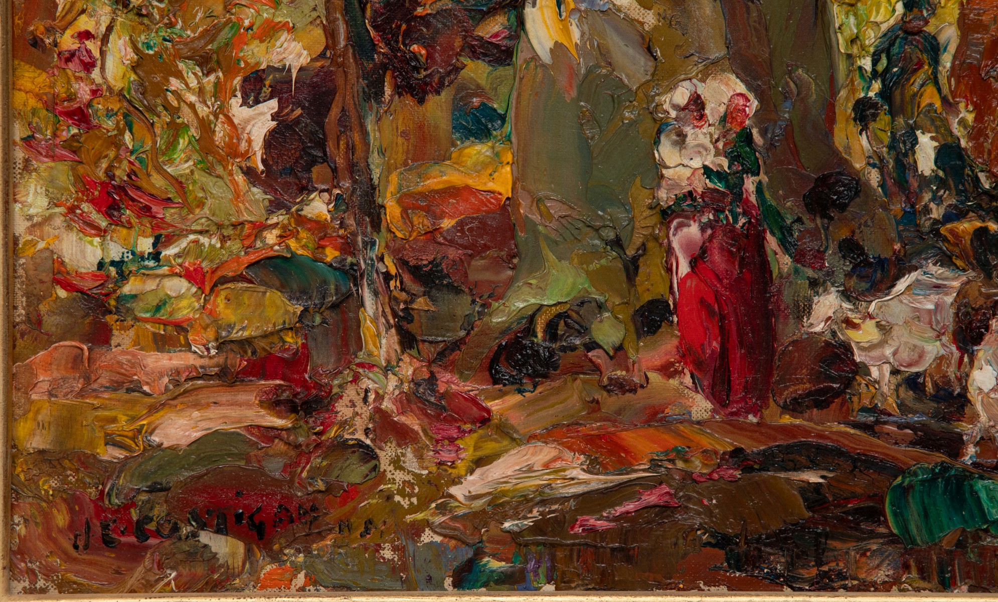 JOHN COSTIGAN (1888-1972) OIL ON CANVAS BOARD