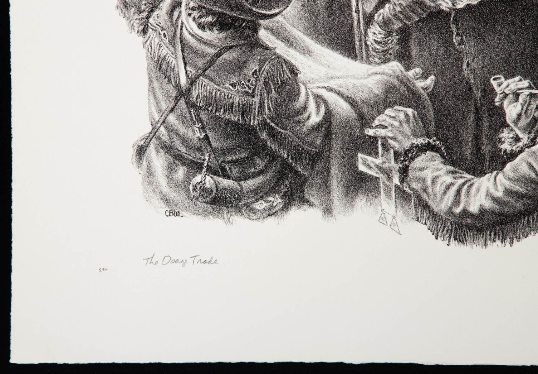 CHARLES BANKS WILSON (1918-2013) PENCIL SIGNED LITHO