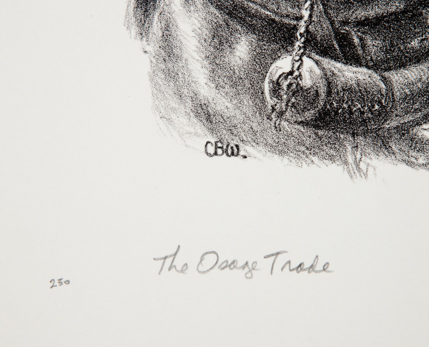 CHARLES BANKS WILSON (1918-2013) PENCIL SIGNED LITHO