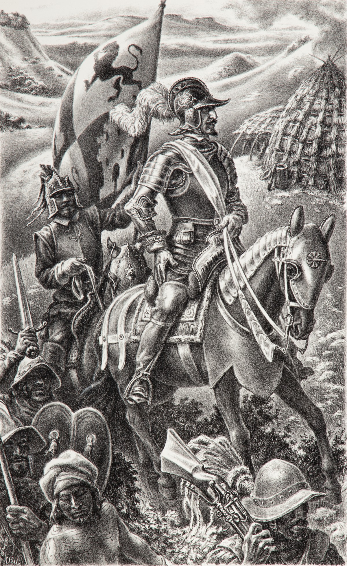 CHARLES BANKS WILSON (1918-2013) PENCIL SIGNED LITHO