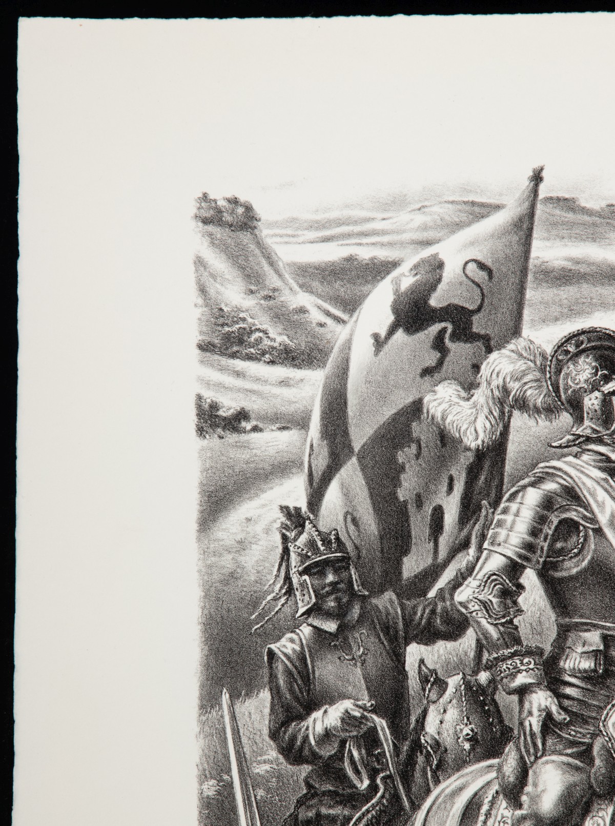 CHARLES BANKS WILSON (1918-2013) PENCIL SIGNED LITHO