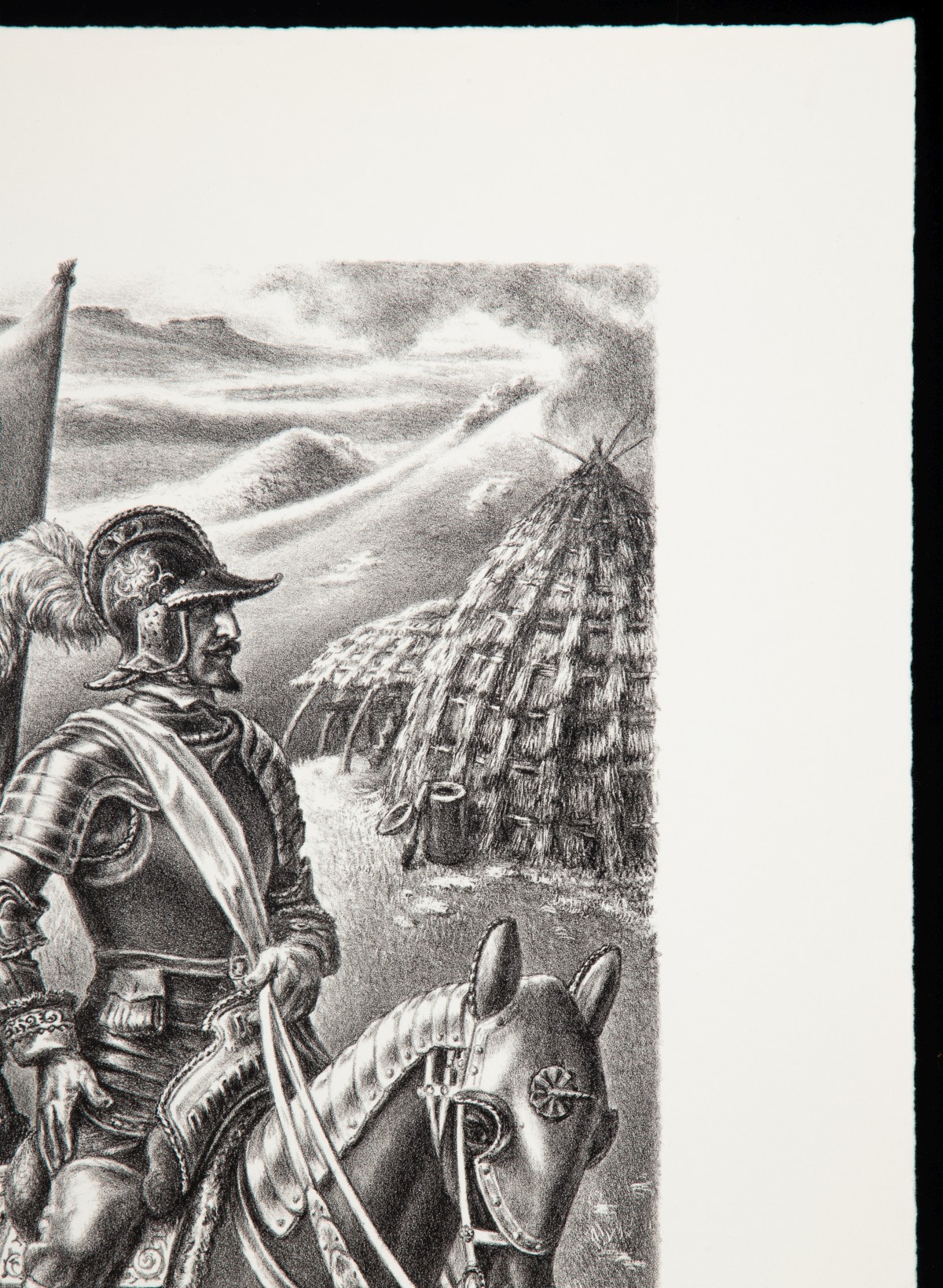 CHARLES BANKS WILSON (1918-2013) PENCIL SIGNED LITHO