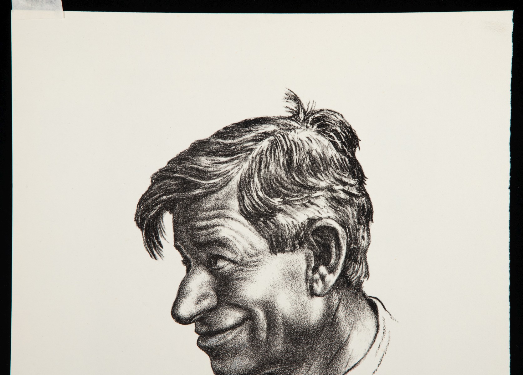CHARLES BANKS WILSON (1918-2013) PENCIL SIGNED LITHO