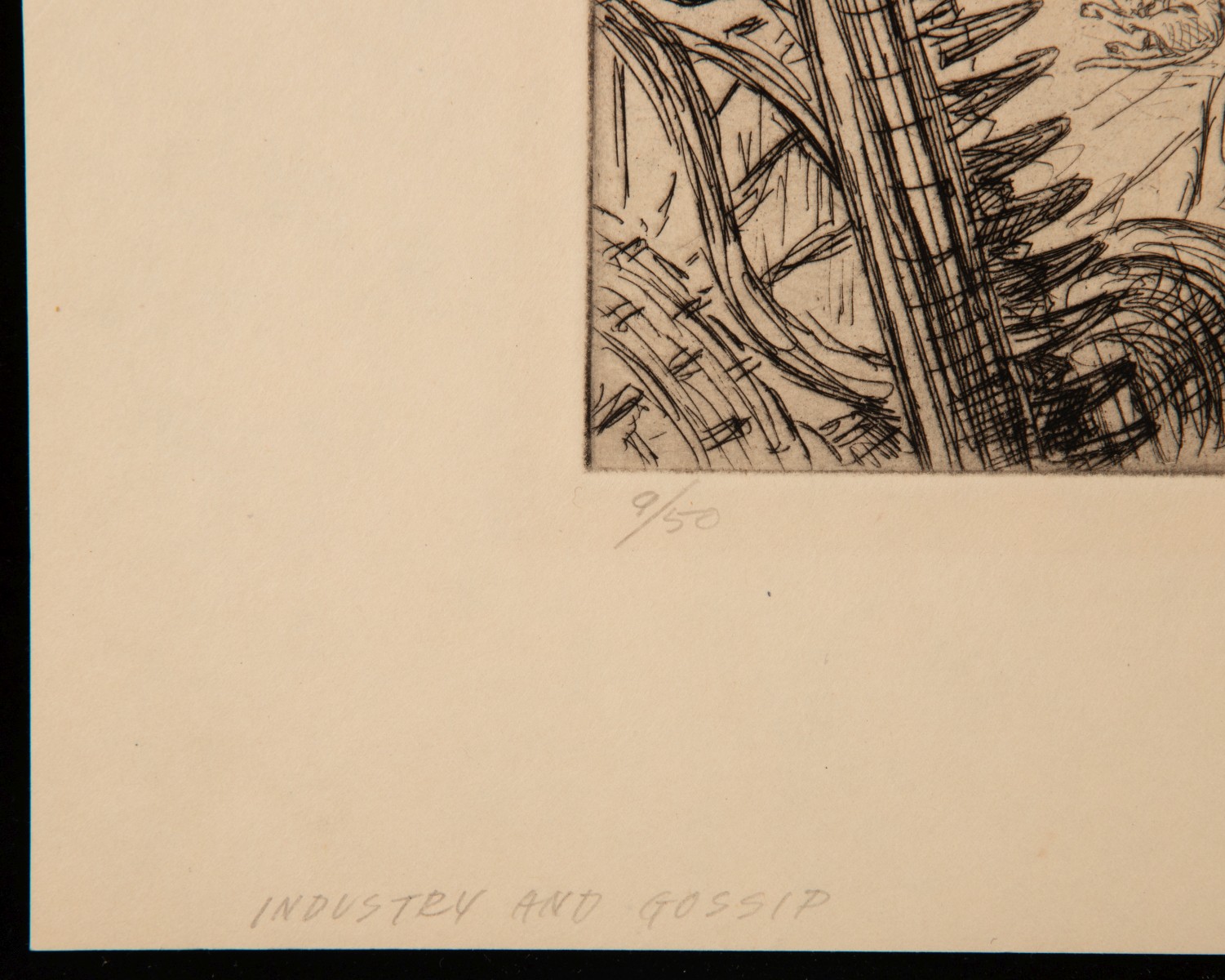 HAROLD DENISON (1887-1940) THREE PENCIL SIGNED ETCHINGS