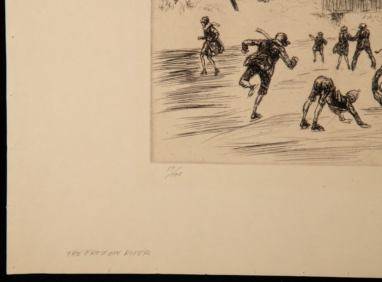 HAROLD DENISON (1887-1940) THREE PENCIL SIGNED ETCHINGS