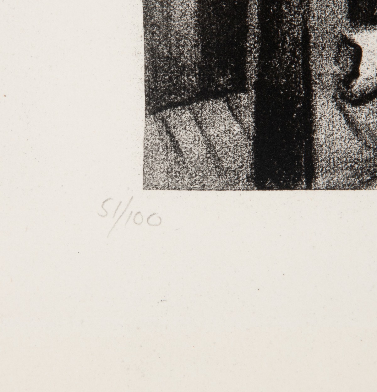 THOMAS HART BENTON (1889-1975) PENCIL SIGNED LITHOGRAPH