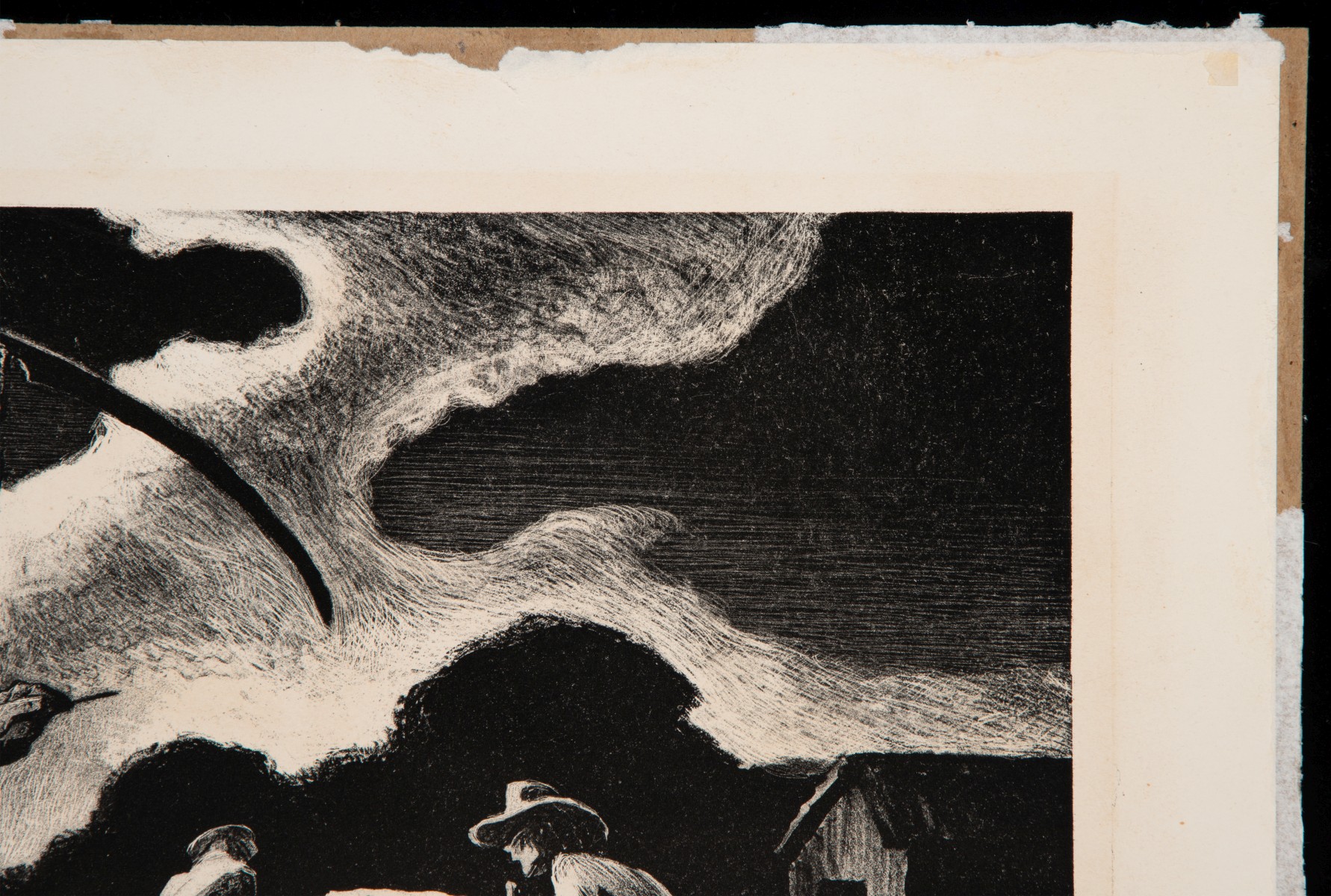 THOMAS HART BENTON (1889-1975) PENCIL SIGNED LITHOGRAPH