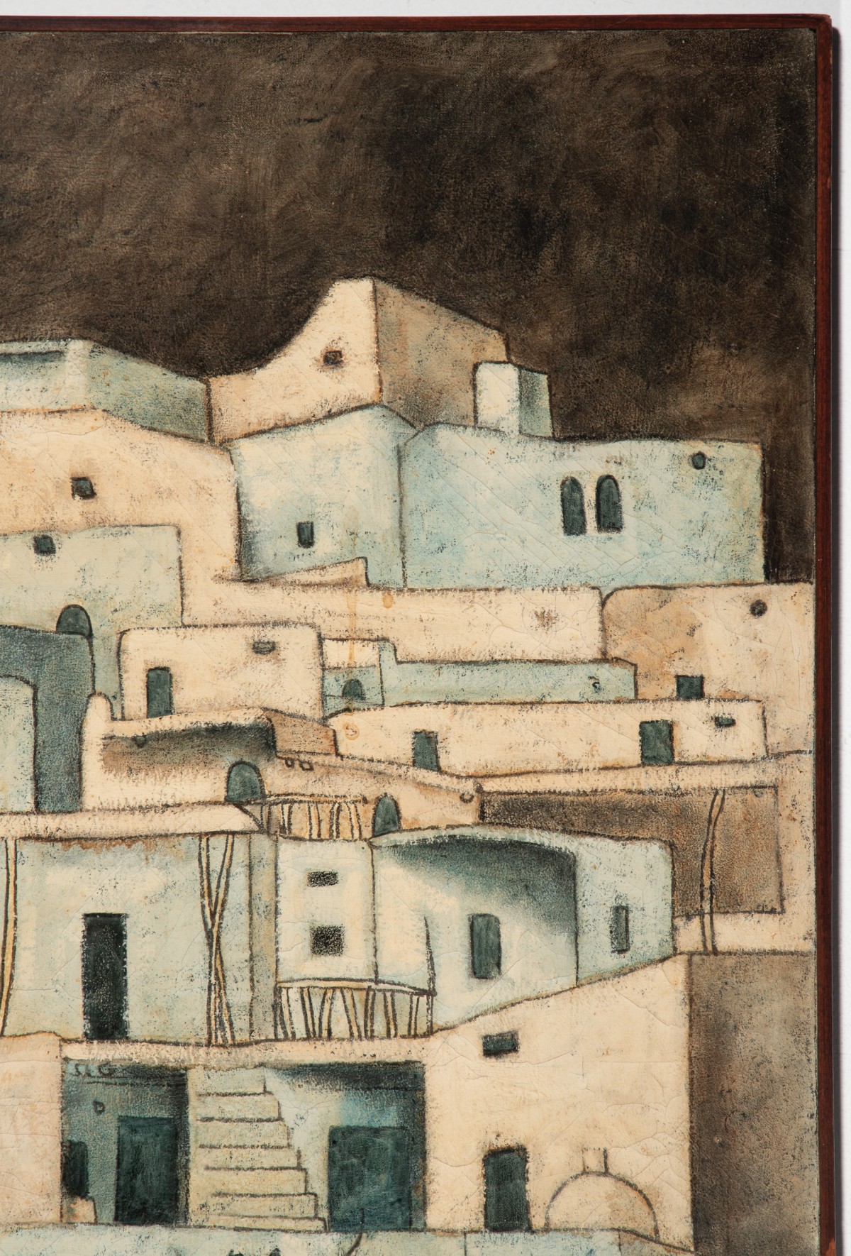 LOUAI KAYYALI / KAYALI (SYRIAN 1934-1978) OIL ON CANVAS