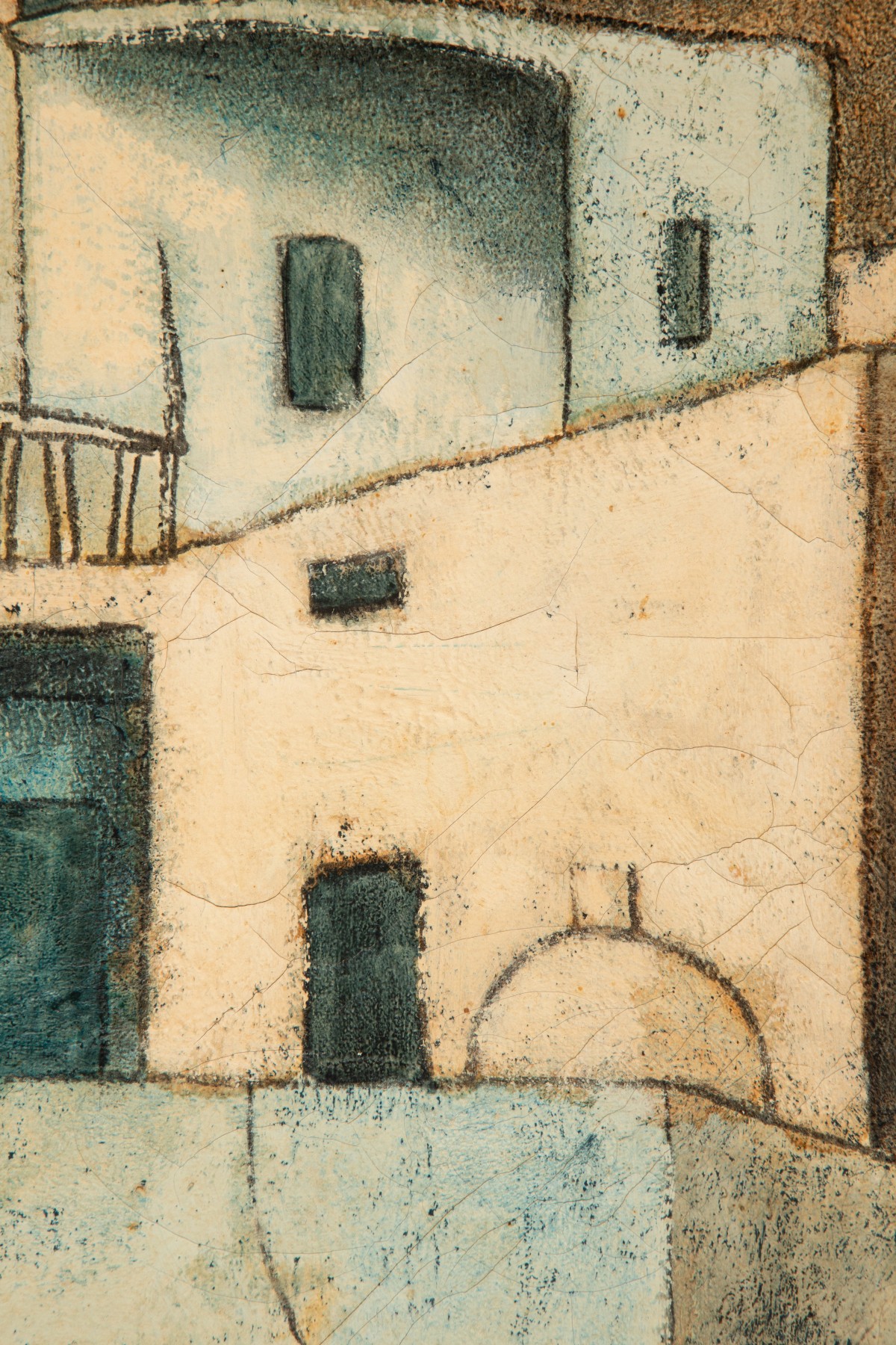 LOUAI KAYYALI / KAYALI (SYRIAN 1934-1978) OIL ON CANVAS