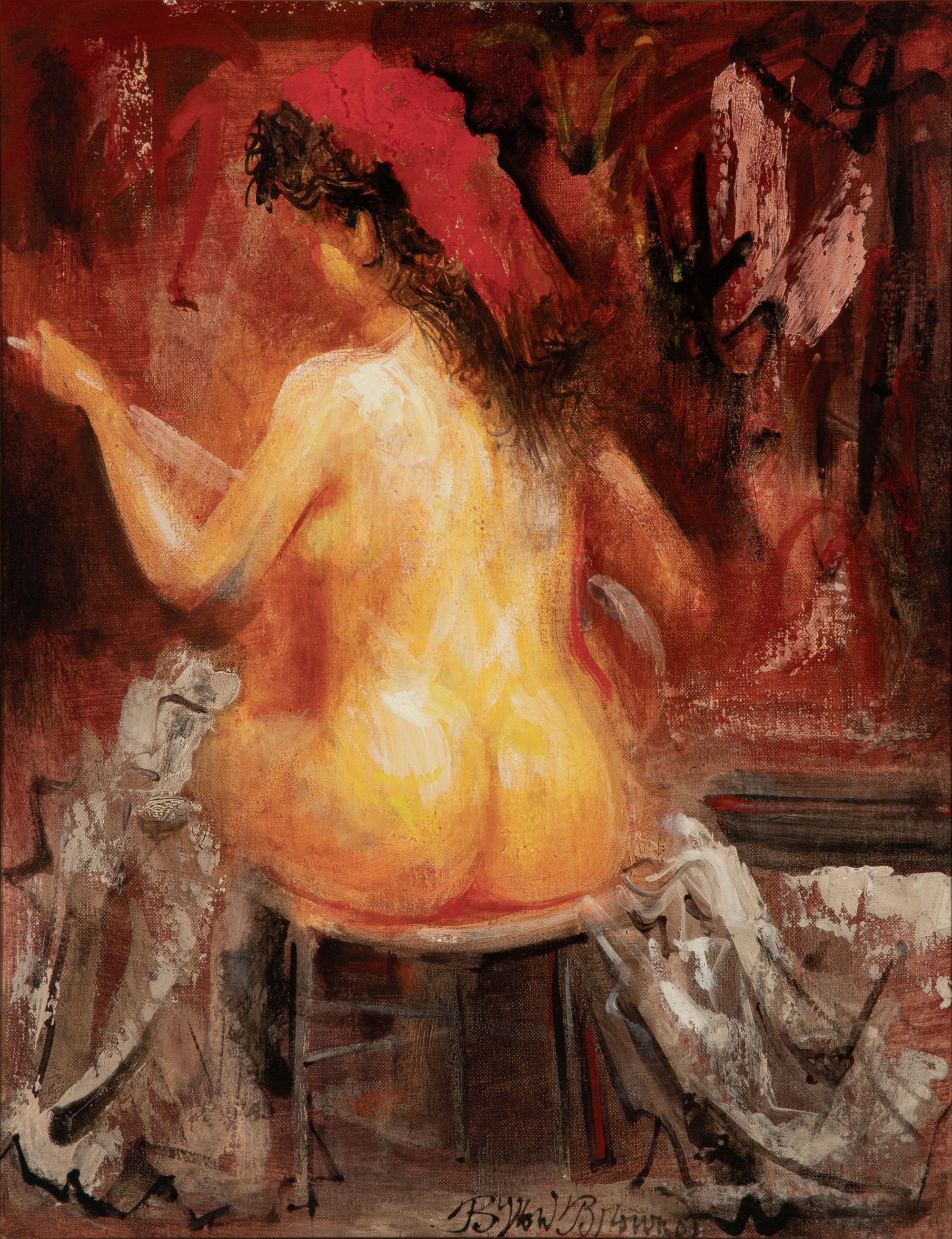 BYRON BROWNE (1907-1961) 1959 OIL ON CANVAS