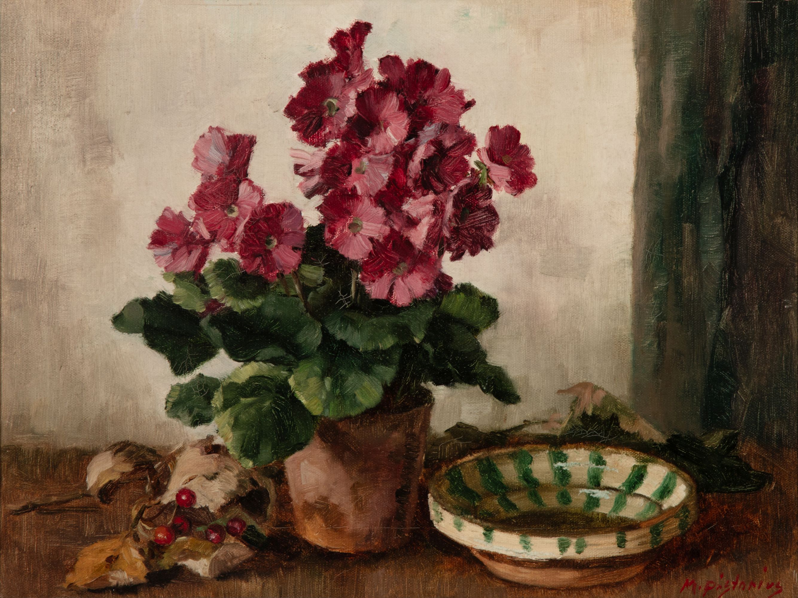 MAX PISTORIUS (1894-1960) OIL ON CANVAS