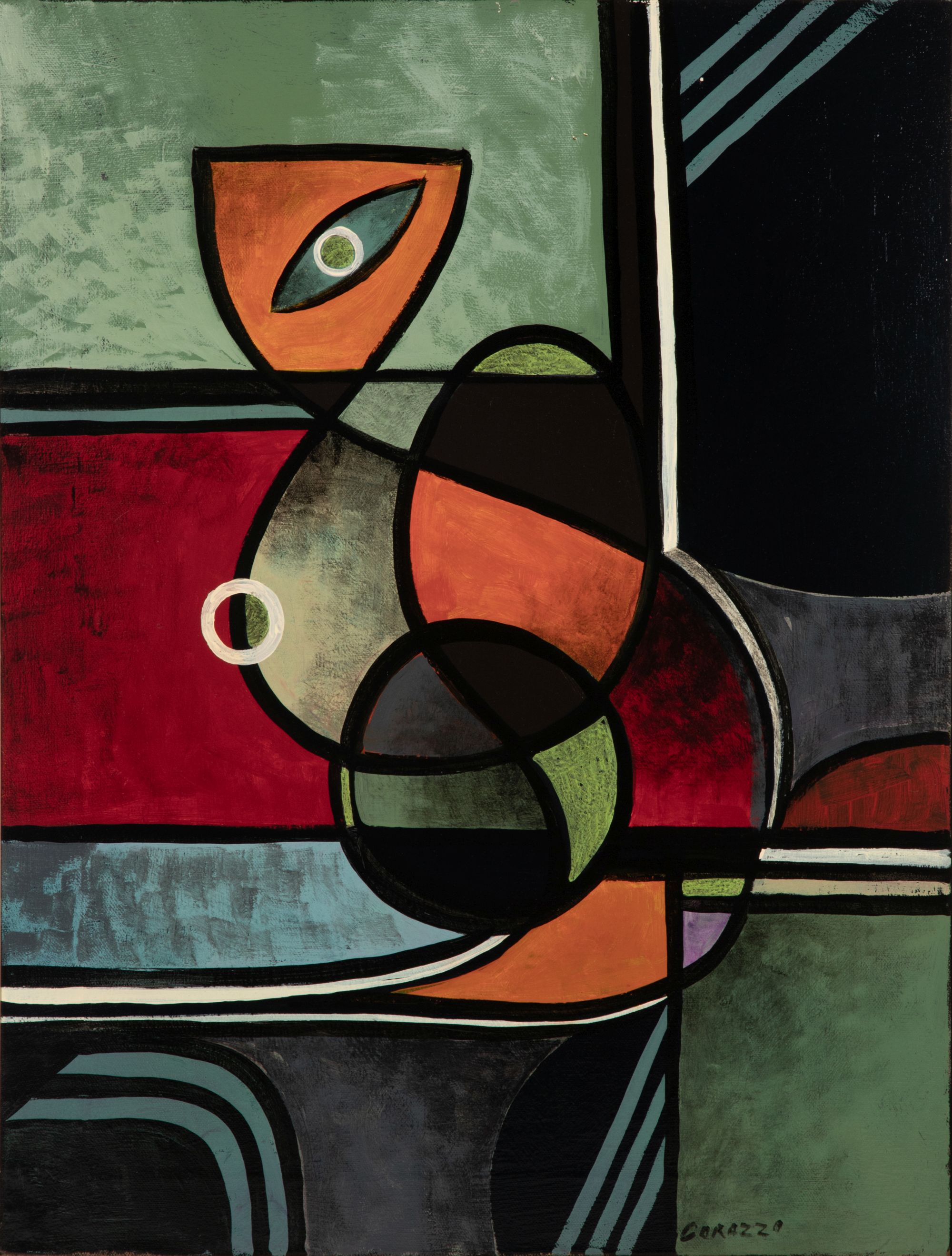 ALEXANDER CORAZZO (1908-1971) OIL ON CANVAS