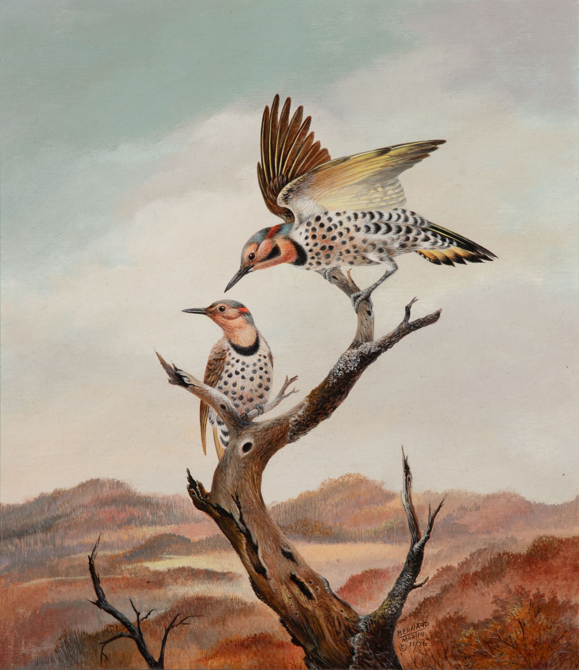 BERNARD MARTIN (1912-19986) OIL ON PANEL