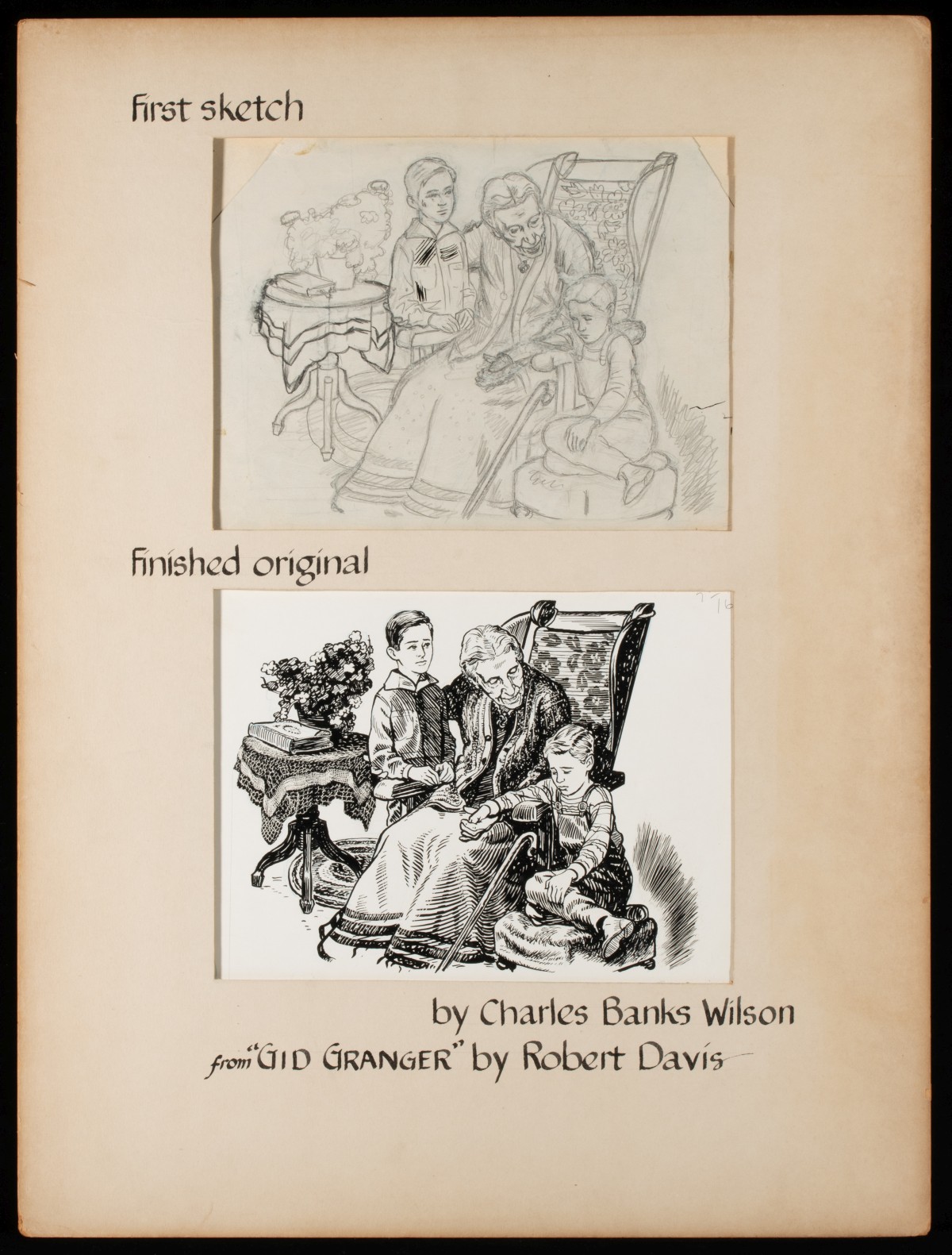 CHARLES BANKS WILSON (1918-2013) ILLUSTRATIONS