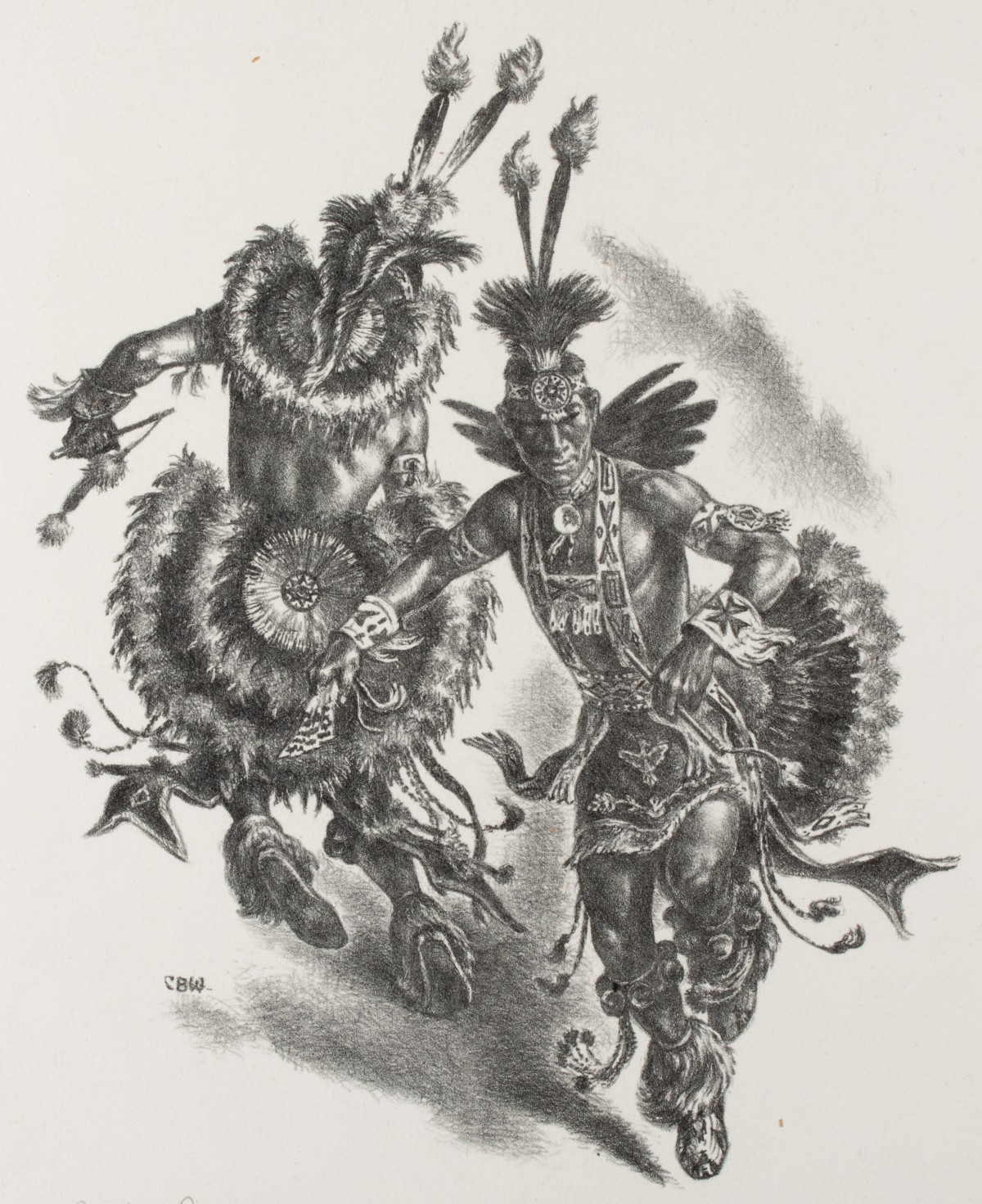 CHARLES BANKS WILSON (1918-2013) PENCIL SIGNED LITHO