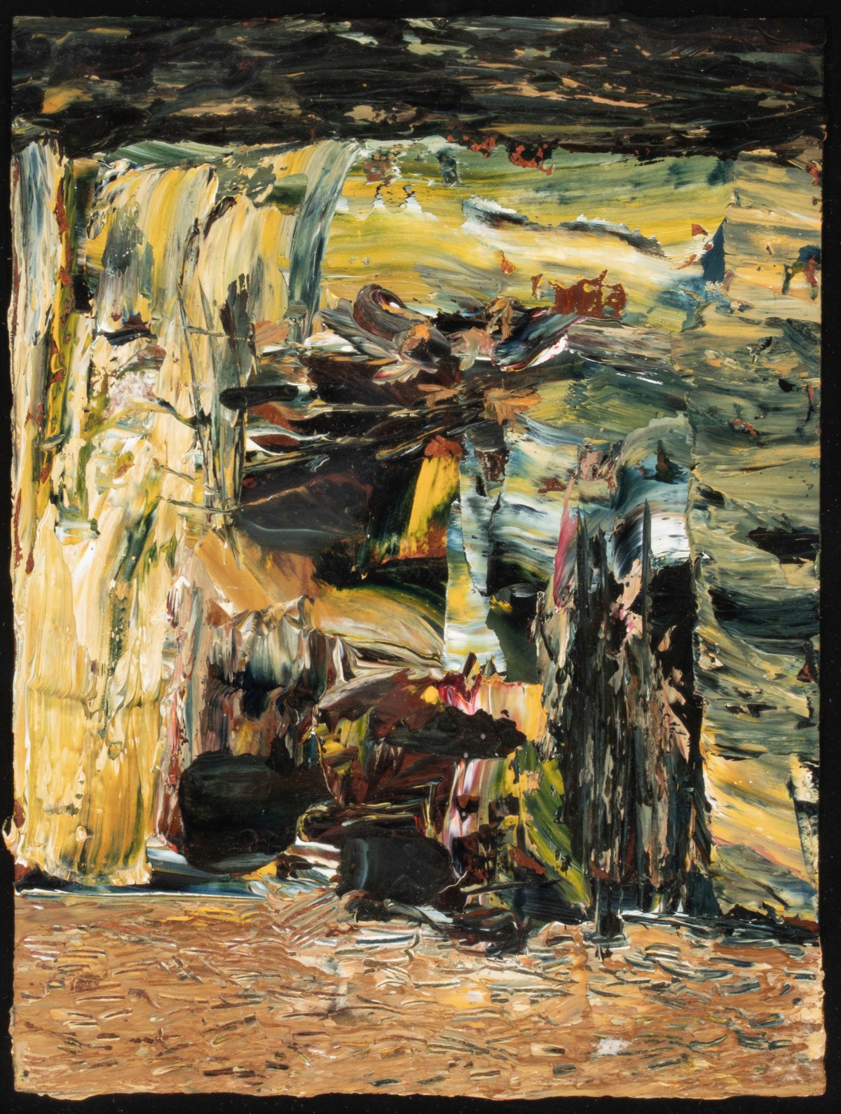 DAVID MELBY (1942-2014) OIL ON ARTIST'S BOARD (2)