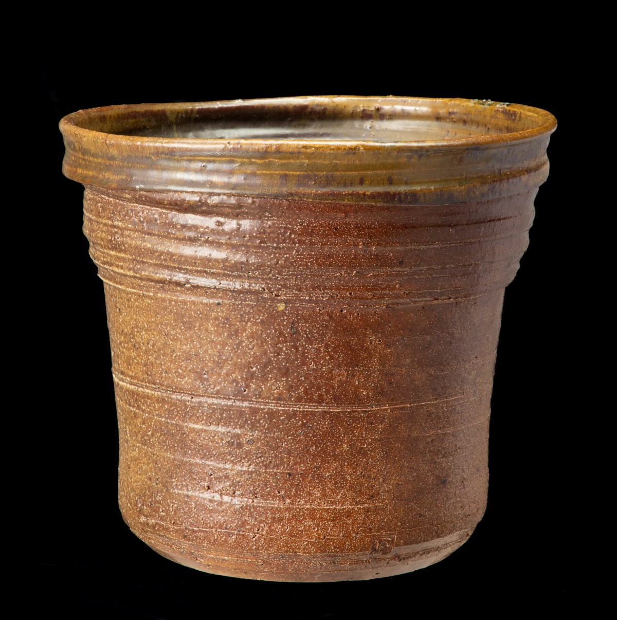 KEN FERGUSON (1938-2005) STONEWARE JARDINIERE