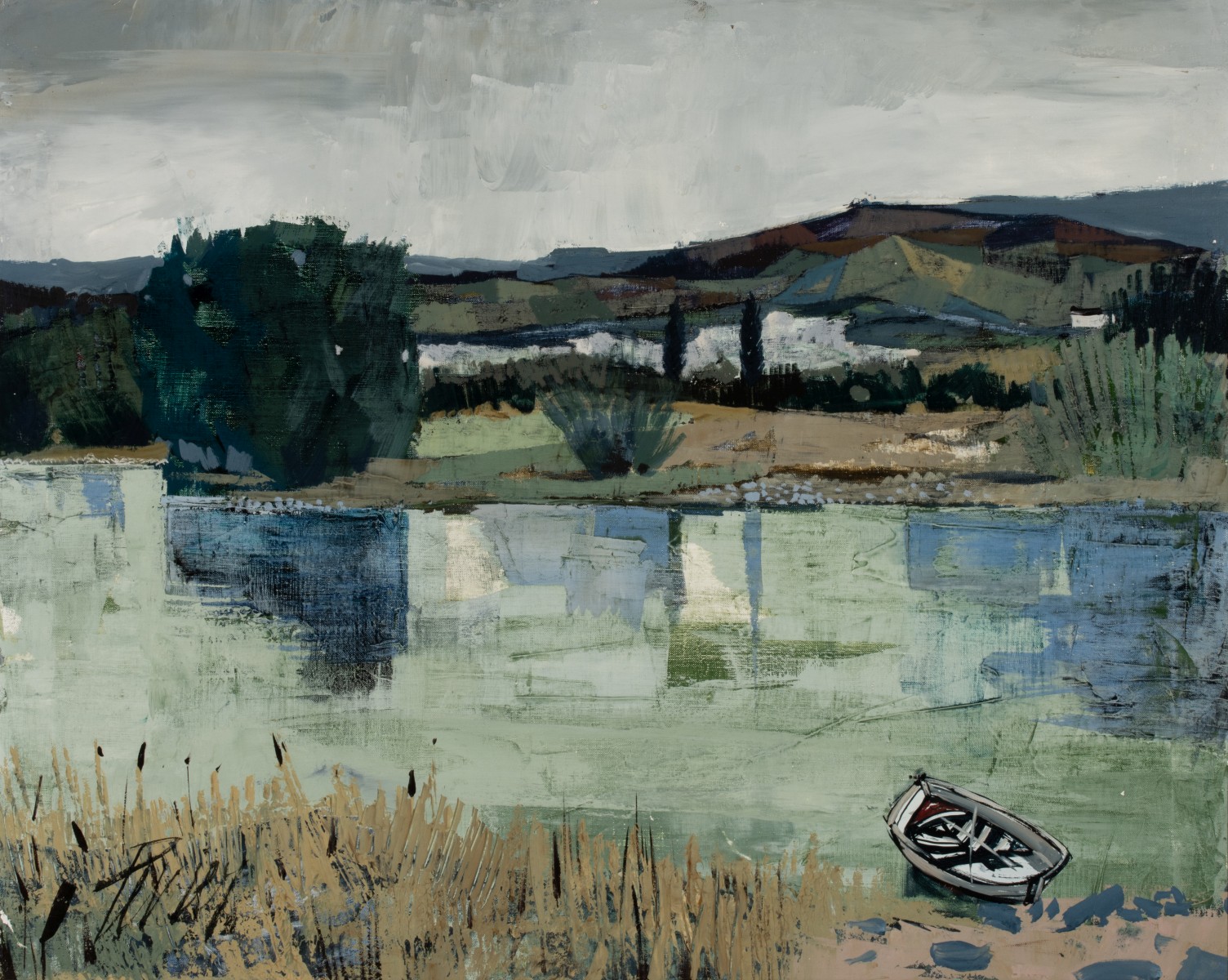 CHARLES LEVIER (1920-2003) OIL ON CANVAS