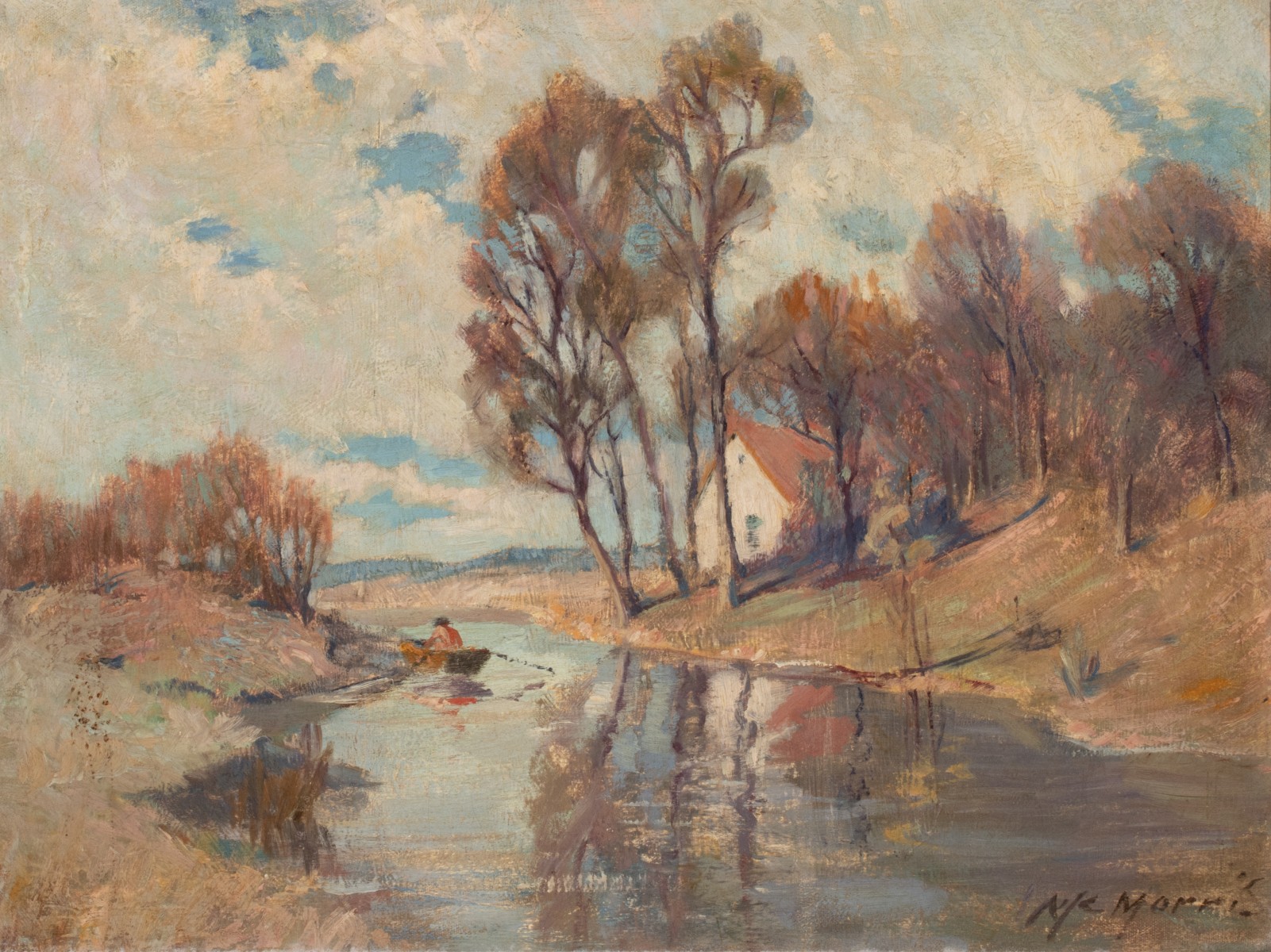 DANIEL MacMORRIS (1893-1981) OIL ON CANVAS