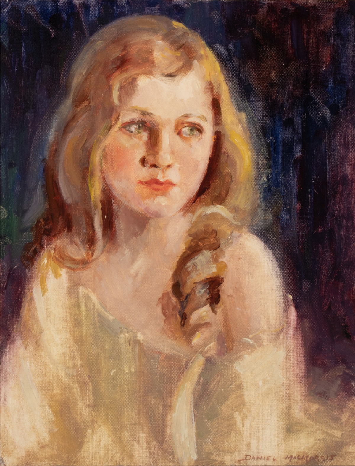 DANIEL MacMORRIS (1893-1981) OIL ON CANVAS BOARD (2)