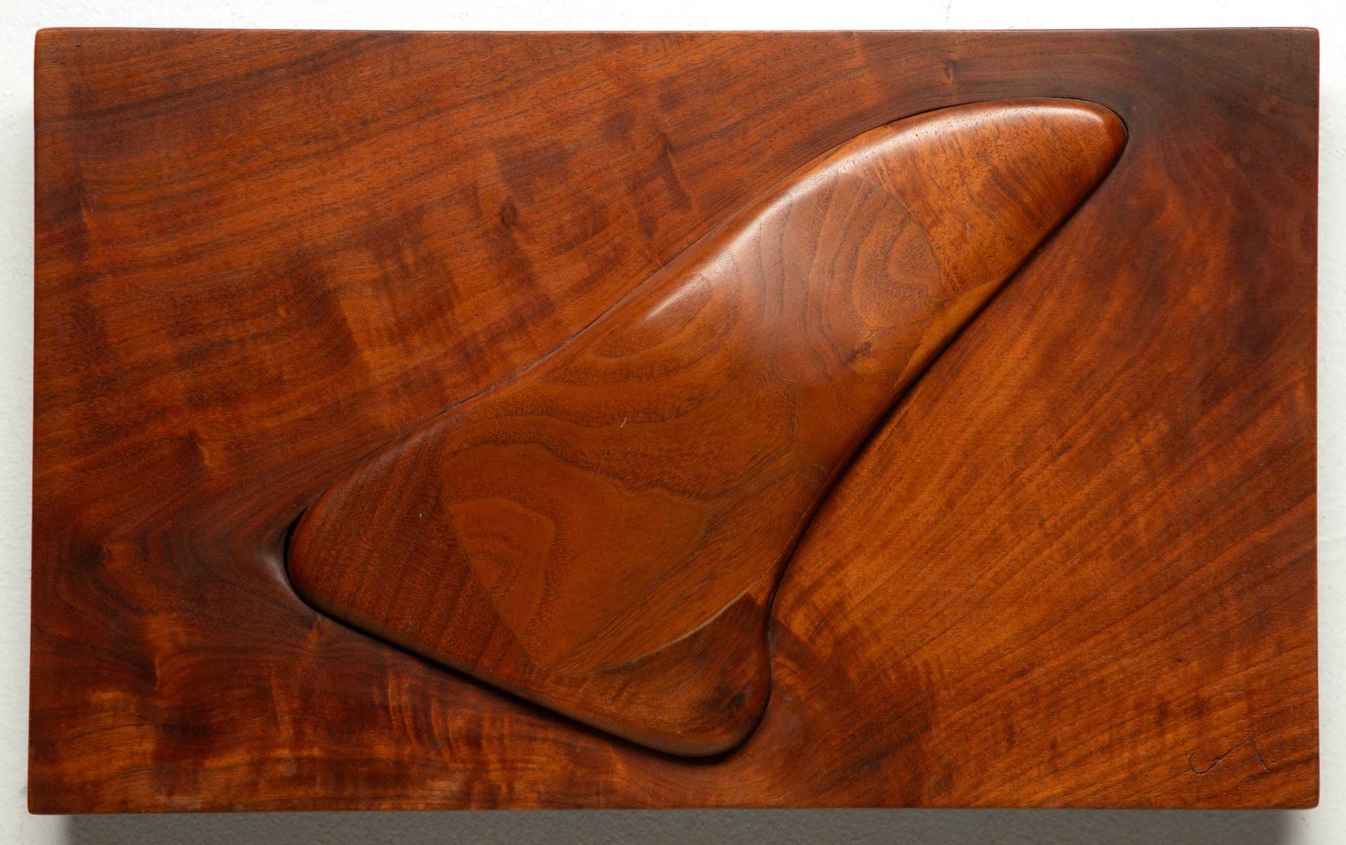 CLARENCE TEED (1915-1994) PLAQUE WITH BAS RELIEF