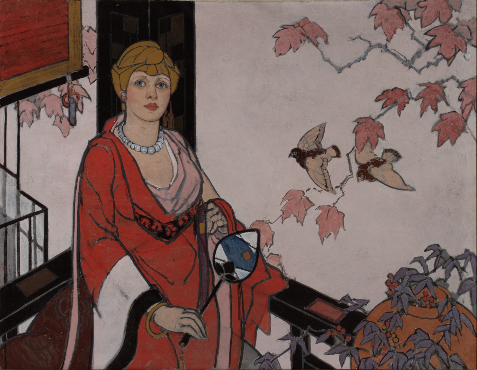 WILLIAM PENHALLOW HENDERSON (1877-1943) OIL ON CANVAS