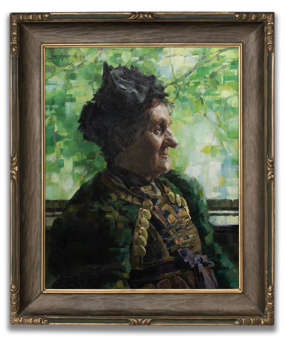 WALTER UFER (1876-1936) WIDELY EXHIBITED OIL ON CANVAS