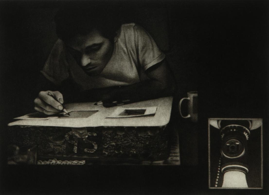 FRANCISCO SOUTO (BORN 1973) PENCIL SIGNED AQUATINT