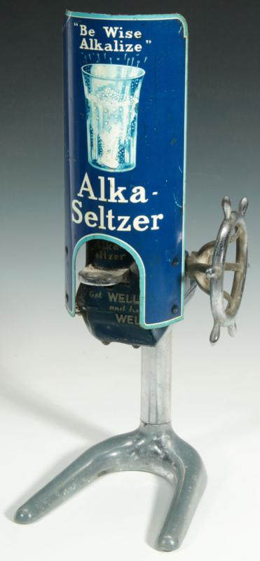 VINTAGE ALKA-SELTZER & BISMA-REX DRUG STORE DISPENSERS