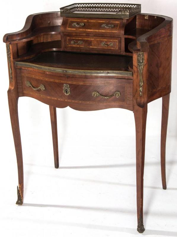 A CIRCA 1900 FRENCH LADIES WRITING DESK