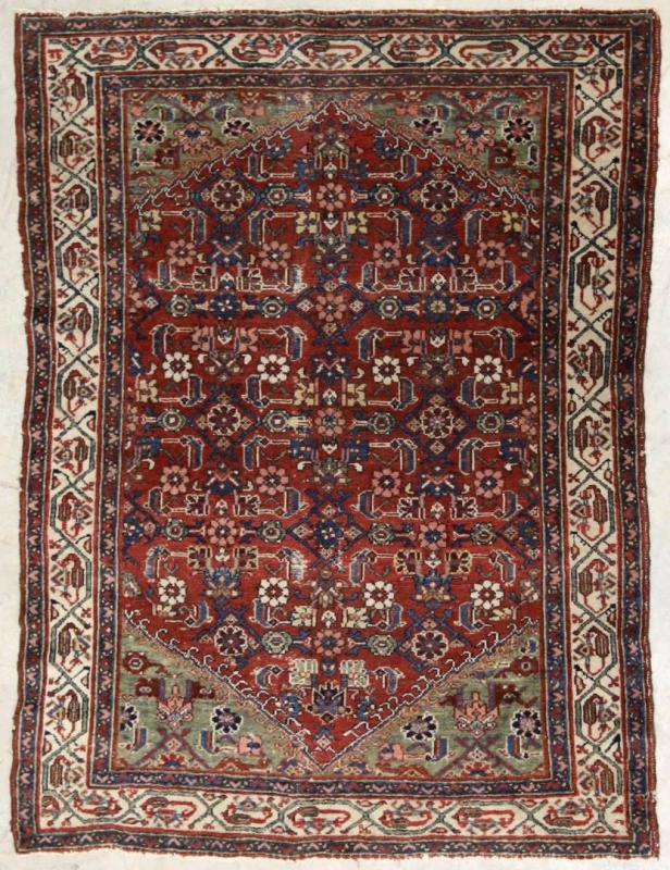 THREE GOOD ANTIQUE ESTATE PERSIAN RUGS