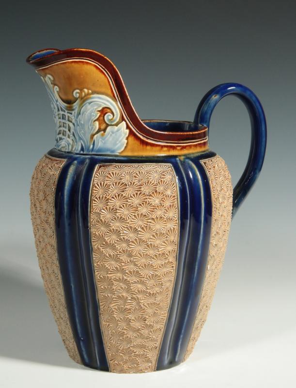 A 1902 DOULTON LAMBETH PITCHER