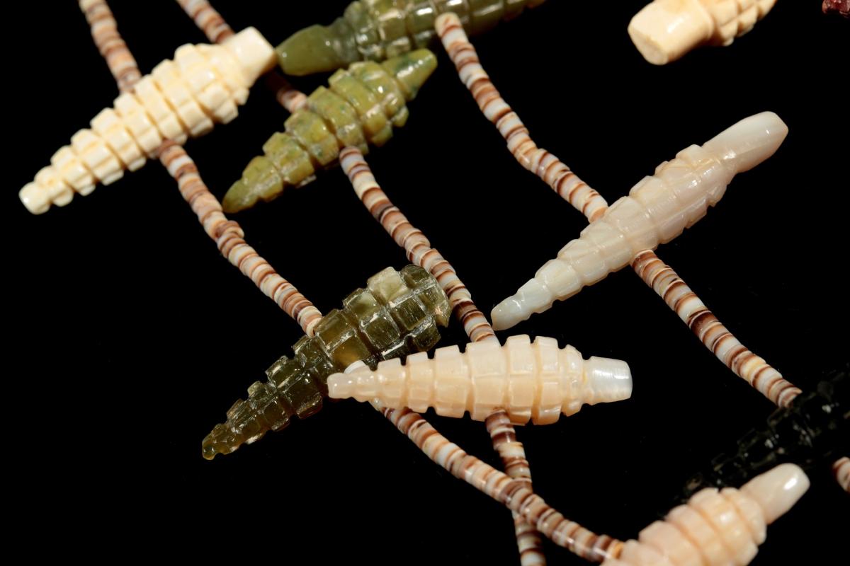 TWO ZUNI FETISH NECKLACES