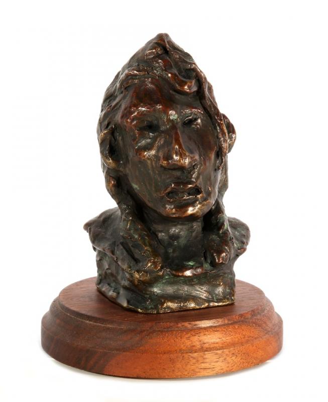 ROBERT H. DICK (BORN 1943) BRONZE SCULPTURE