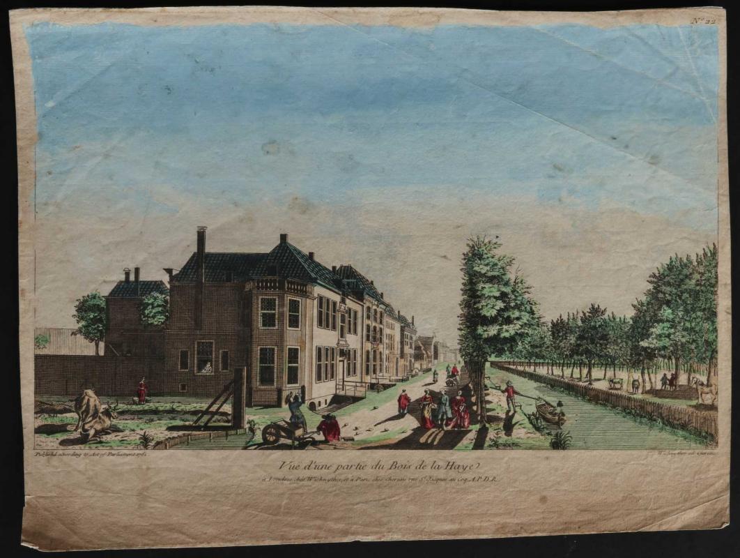 FOUR VUE D'OPTIQUE ENGRAVINGS OF FRANCE AND VIENNA