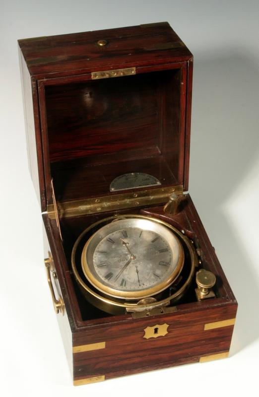 A CIRCA1900 BLISS AND CREIGHTON MARINE CHRONOMETER