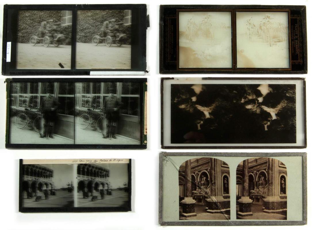 SIX GLASS STEREOVIEWS