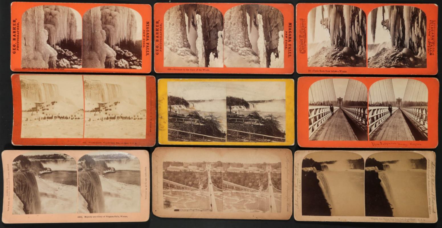 FORTY-EIGHT STEREOVIEWS OF NEW YORK STATE & NIAGARA