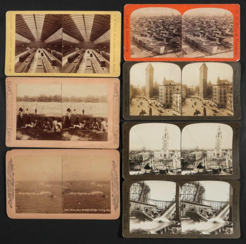 STEREOVIEWS OF NEW YORK CITY AND CONEY ISLAND