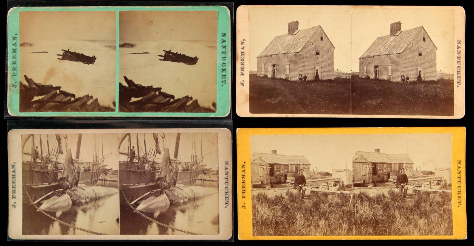 FOURTEEN STEREOVIEWS OF NANTUCKET