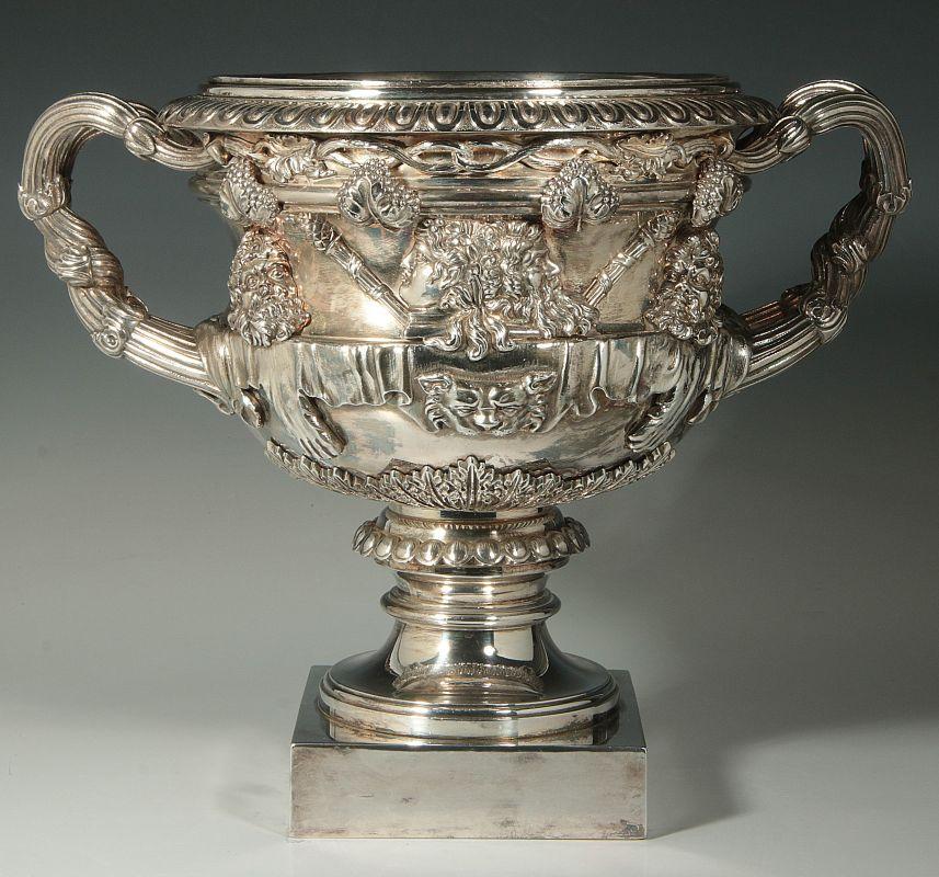 A NICE QUALITY WARWICK VASE WINE COOLER CA. 1900