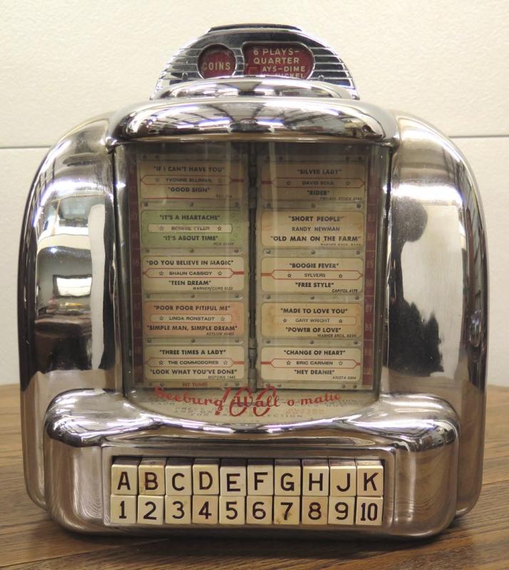 A SEEBURG MODEL 100 WALL-O-MATIC REMOTE SELECTOR