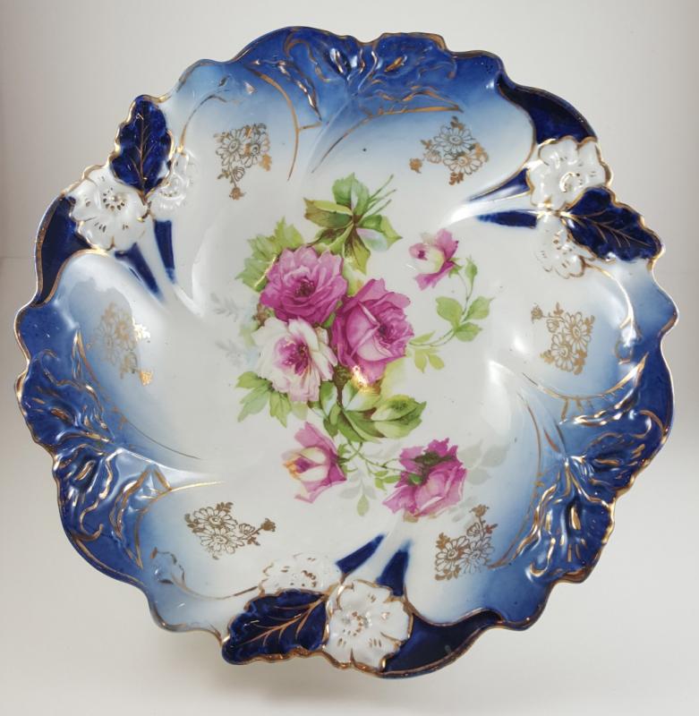 C. 1900 GERMAN PORCELAIN BOWLS ATTRIBUTED RS PRUSS