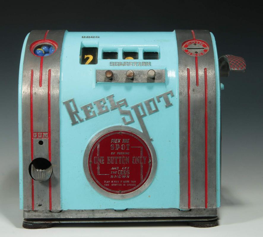 REEL SPOT FOUR REEL TRADE STIMULATOR CIRCA 1937