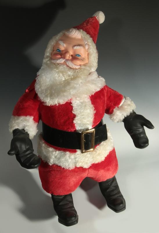 A 30--INCH VINTAGE SANTA CLAUS FIGURE