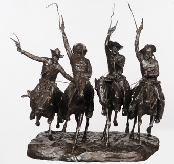 Frederic Remington Reproduction Bronze