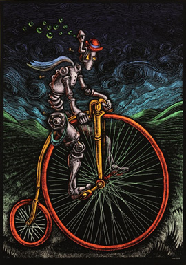 Emek X (b.1970 Israel) Serigraph